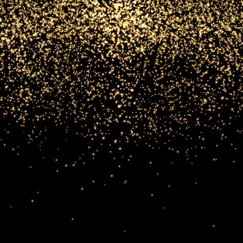 Gold glitter particles background effect | Premium Vector #Freepik #vector #glitter #sparkle #shine #spark Gold Sparkle Aesthetic, Golden Background Gold Glitter, Black And Gold Glitter Background, Gold Glitter Wallpaper Iphone, Gold Shimmer Background, Spark Effect, Gold Sparkle Background, Glittering Background, Background Shine