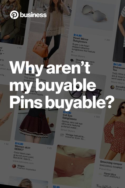 You've been approved for Buyable Pins, but products aren't showing up as buyable. Common mistakes include a domain (URL) change, deactivated sales channel, and edited links. Buyable Pins, Heart Mirror, Pinterest Management, Pinterest For Business, I Love You All, Tool Bag, Animal Skin, Money Making, You've Been