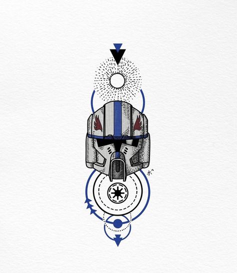 Clone Wars Tattoo, Clone Tattoo, Leg Tats, Colour Tattoos, Mens Tattoos, Star Wars Helmet, Warrior Drawing, Star Wars Tattoo, Sleeve Ideas