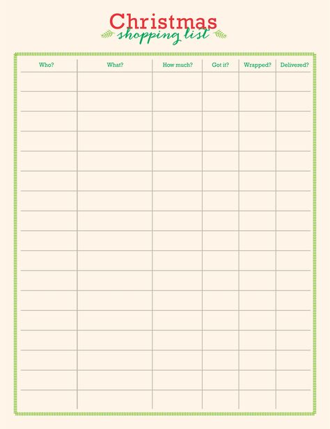 Christmas Shopping List Printable Free, Christmas List Printable, Christmas List Template, Christmas Journaling, Gift List Printable, My Christmas List, Printable Forms, Christmas Shopping List, Saving Strategies