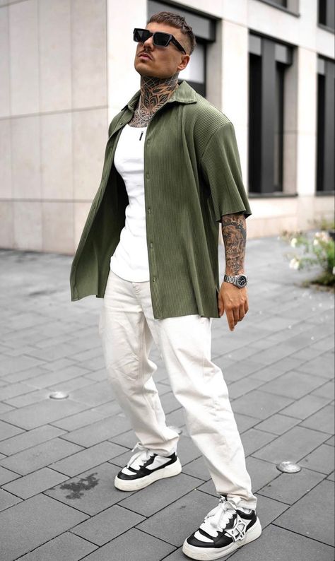 Casual Oversized Outfits, Dj Style, Urban Chic Outfits, Bae Style, Sporty Outfits Men, Mens Smart Casual Outfits, Mens Casual Outfits Summer, Oversized Outfit, Smart Casual Men