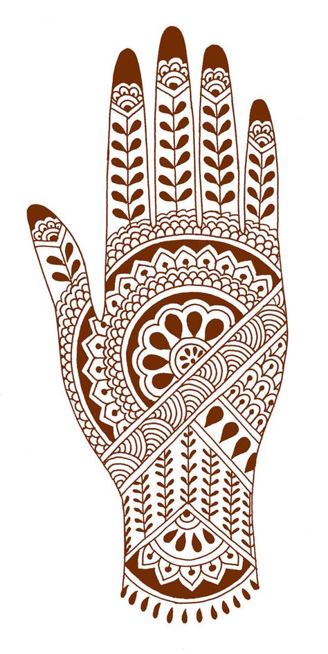 Hand Stencil Tattoo, Henna Template, Mehendi Patterns, Hand Art Projects, Henna Tattoo Designs Arm, Palm Henna Designs, Tattoo Mehndi, Hybrid Animals, Simple Mehendi