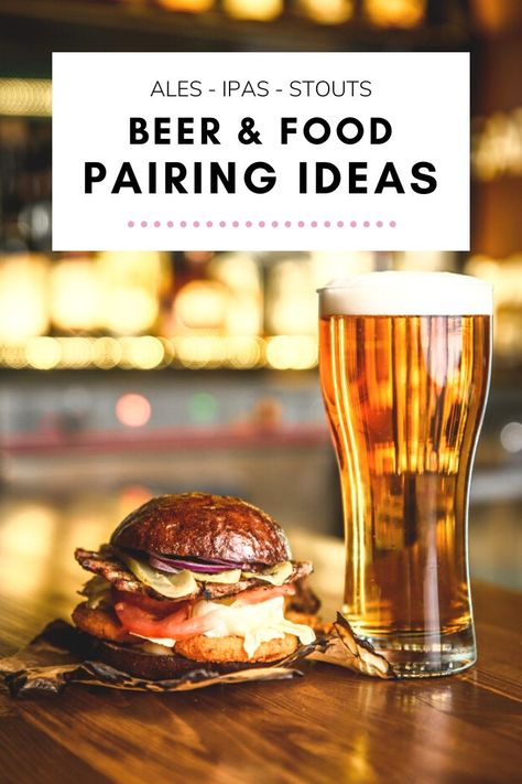 Essen, Beer Garden Food Ideas, Beer Food Pairings Appetizers, Beer Serving Ideas, Beer Pairing Food, Brewery Food Menu Ideas, Beer Tasting Party Food, Craft Beer Food Pairing, Beer And Food Pairing