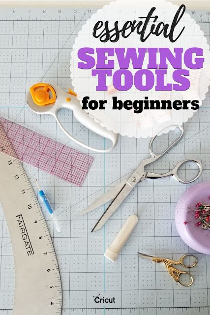 10 Essential Sewing Tools For Beginners Sewing Circles, Basic Sewing, Trendy Sewing, Beginner Sewing Projects Easy, Basic Tools, Sewing Projects For Beginners, Sewing Skills, Love Sewing, Sewing Tools