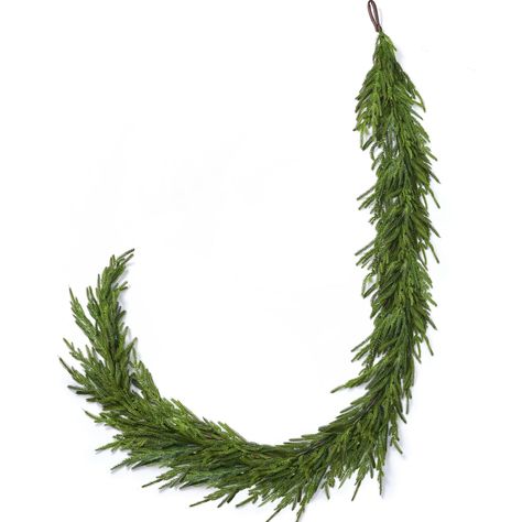 PRICES MAY VARY. Warm Tips: To achieve the look in our photographs, we do recommend purchasing two garlands to layer on top of one another for a very full look. Styled on mantel and in archway with 2 garlands and mixed with fresh-cut cedar branches for added volume Distinctive Xmas Decor: Nature inspired real touch Norfolk Pine Garland is just what you need to welcome the winter season. It showcases the true to life look and feel of freshly cut pine branches, creating a captivating ambiance thro Garland On Outdoor Railing, Garland On Windows Christmas, Magnolia Christmas Garland, Simple Christmas Mantel Decor, Garland For Mantle Christmas, Afloral Real Touch Norfolk Pine Garland, Garland Archway Christmas, Bookcase Christmas Decor, Garland Over Doorway