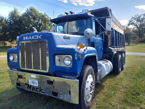 1979 Mack dump truck [needs paint] for sale Mack Trucks For Sale, Semi Trucks For Sale, Old Mack Trucks, Mack Dump Truck, Trucks For Sell, Dump Trucks For Sale, American Truck Simulator, Money Images, Double Frame