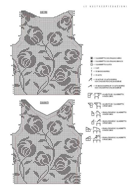 Fillet Crochet Patterns, Gilet Crochet, Graph Crochet, Filet Crochet Charts, Fillet Crochet, Mode Crochet, Crochet Ladies Tops, Crochet Tops Free Patterns, Crochet Fashion Patterns