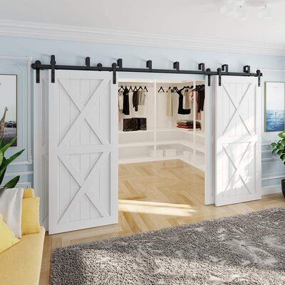 Bypass Barn Door Hardware, Bypass Barn Door, Bifold Barn Doors, Barn Door Handles, Double Barn Doors, Sliding Barn Door Hardware, Barn Doors Sliding, Sliding Barn Door, Low Ceiling