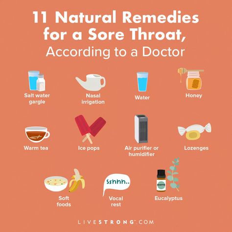 The 11 Best Natural and Home Remedies for a Sore Throat | livestrong Home Remedies For Allergies, For Sore Throat, Home Remedies For Warts, Throat Remedies, Sore Throat Remedies, Warts Remedy, Dry Throat, Natural Remedies For Migraines, Sick Remedies