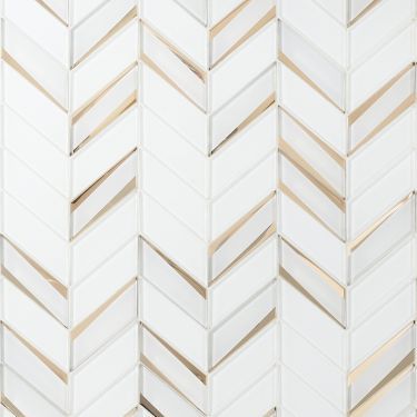 Natural Stone Tiles & Mosaics for Backsplash, Floor & Walls Artmore Tile, Patterned Wall Tiles, Chevron Tile, Gold Tile, Backsplash Wall, Patterned Wall, Art Deco Decor, Backsplash Designs, Glass Installation