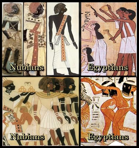 Ancient Africans... Nubians, Egyptians as depicted in ancient art Nubian Culture Art, Ancient Nubian Art, Nubian Warrior, Nubian Kingdom, Ancient Benin City, Black Power, Ancient Art, Black, Quick Saves