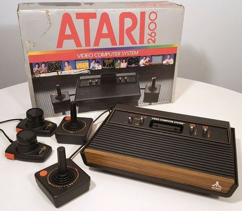 Atari. I had one of these Atari 2600 Games, Game Room Kids, Atari Games, Console Game, Old Technology, Atari 2600, Final Fantasy X, 8 Bits, Classic Video Games