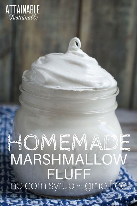 Homemade Marshmallow Creme, Marshmallow Frosting With Marshmallows, Healthy Marshmallow Fluff, Homemade Marshmallow Fluff With Marshmallows, How To Make Marshmallow Cream, Keto Marshmallow Fluff, How To Make Marshmallow Fluff, Marshmallow Fluff From Marshmallows, Things To Do With Marshmallows