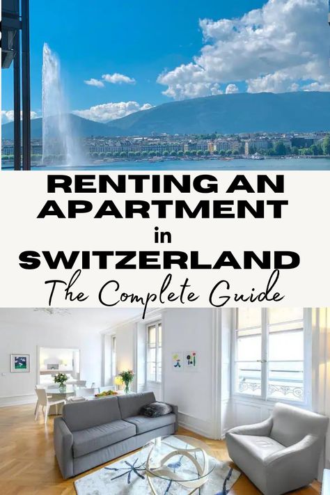 Apartment In Switzerland, Foreign Places, Renting An Apartment, Rental Application, Building Maintenance, 1 Bedroom Apartment, Beauty Lover, Apartment Building, Rental Property