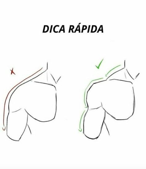 Shoulder Drawing Tutorial, Hands Interlocked Reference, How To Draw Shoulders And Arms, Criss Cross Pose Drawing, Shoulder Art Reference, Male Anatomy Tips, How To Draw Upper Bodies, Basic Anatomy Drawing For Beginners, Hairline Drawing Reference