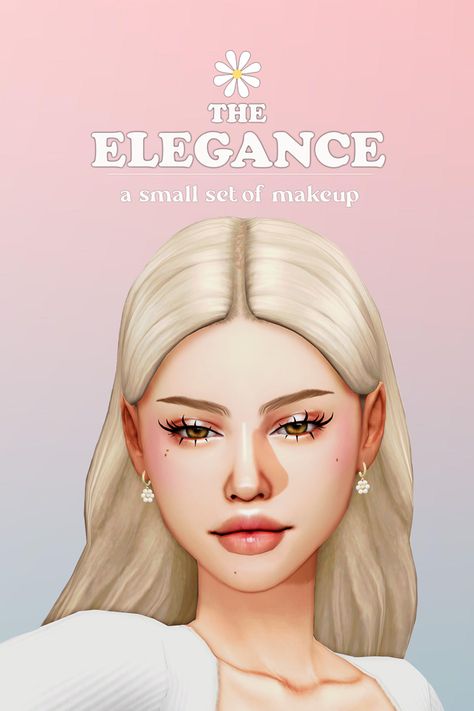 Lady Simmer, Sims 4 Cc Female, Mod Makeup, Soft Girl Makeup, Sims 4 Cc Eyes, Maxis Match Cc, Cc Folder, The Sims 4 Skin, Shadow Face