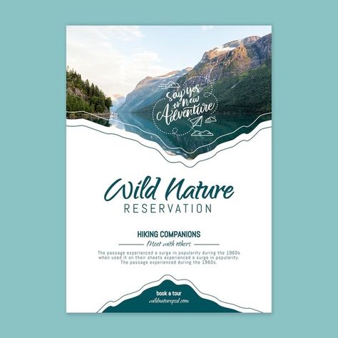 Nature Layout Design, Ecotourism Poster, Poster Design Nature, Poster About Nature, Nature Poster Design, 보고서 디자인, Line Art Poster, Poster Nature, Nature Poster