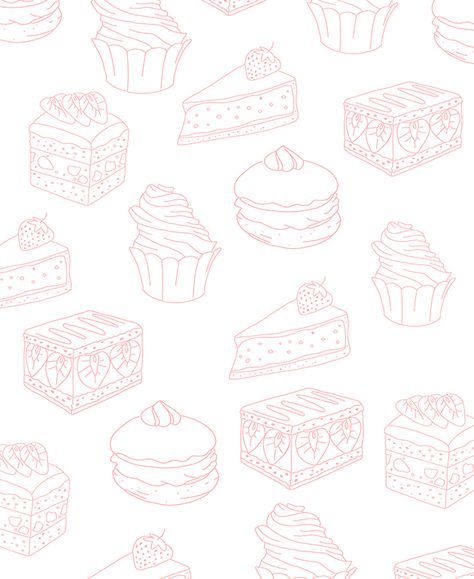 Baking Background Design, Bakery Aesthetic Wallpaper, Patisserie Logo Design, Cakes Wallpaper, Bakery Wallpaper, Patisserie Branding, Cupcake Background, Patisserie Logo, Baking Wallpaper