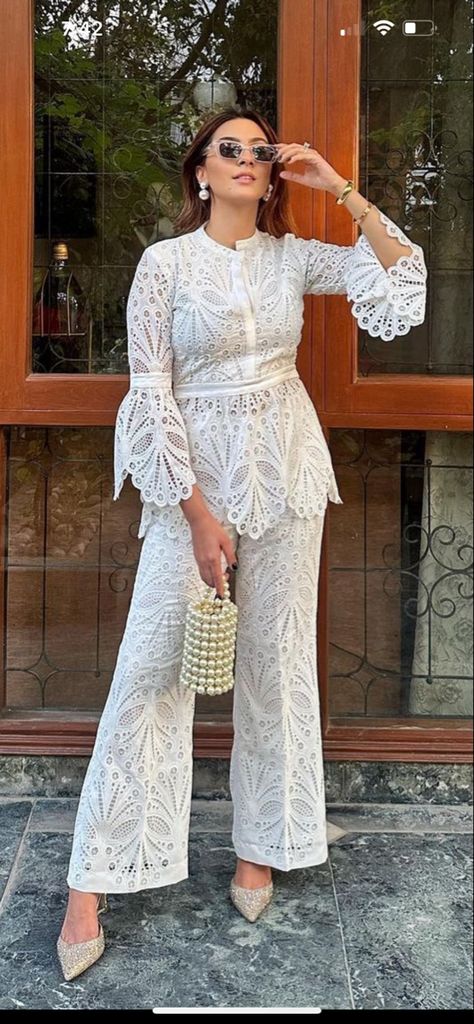 Net Cord Set, Hakoba Suit Design, Stylish Coord Set, Short Shirt Suits Indian, Designer Indian Outfits Woman, Fancy Coord Sets For Women, Lace Coord Sets For Women, Designer Cod Sets, Trousseau Dresses Indian