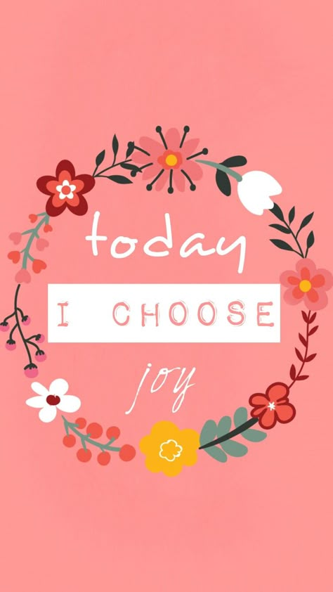 #Today I choose joy quotes pink phone wallpaper flowers joy Choose Joy Wallpaper, Wallpaper Phone Quotes, Phone Wallpaper Flowers, Choose Joy Quotes, Floral Inspirational Quotes, Wallpaper Quotes Inspirational, Ipad Wallpaper Watercolor, Pink Phone Wallpaper, Joy Wallpaper