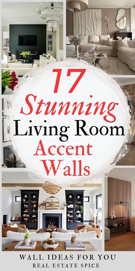 17 LIVING ROOM ACCENT WALL IDEAS THAT WOW Living Room Contrast Wall, Living Room Accent Wall Vaulted Ceiling, Decorative Wall Panels Living Room, Craftsman Accent Wall Ideas, Modern Farmhouse Accent Wall Living Room, Decorating Tall Walls In Living Room, Living Rooms With Accent Walls, Home Accents Living Room, 3d Accent Walls In Living Room