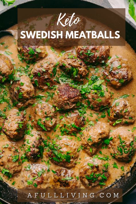 Low Carb Meatballs, Boiled Egg Diet Plan, Autoimmune Protocol, Scandinavian Food, Swedish Meatballs, Low Carb Diet Recipes, Swedish Recipes, Healthy Low Carb Recipes, Keto Recipes Dinner