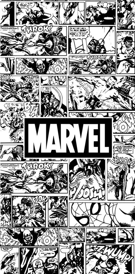 Amoled Wallpaper, Marvel Phone Wallpaper, Marvel Comics Vintage, Marvel Background, Arte Doodle, Karakter Marvel, Superhero Poster, Marvel Superhero Posters, Marvel Artwork