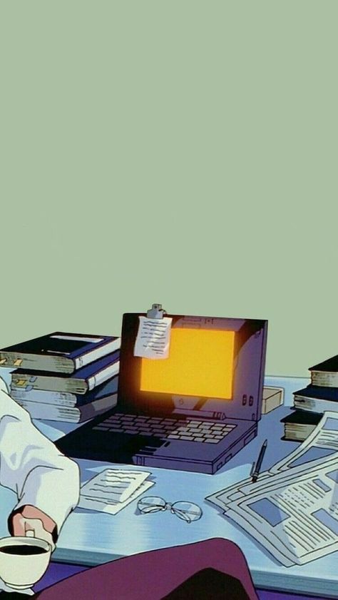 Uicideboy Wallpaper, 90s Anime, Aesthetic Pastel Wallpaper, Dreamy Art, A Desk, Kawaii Wallpaper, Anime Scenery Wallpaper, Pastel Aesthetic, Scenery Wallpaper