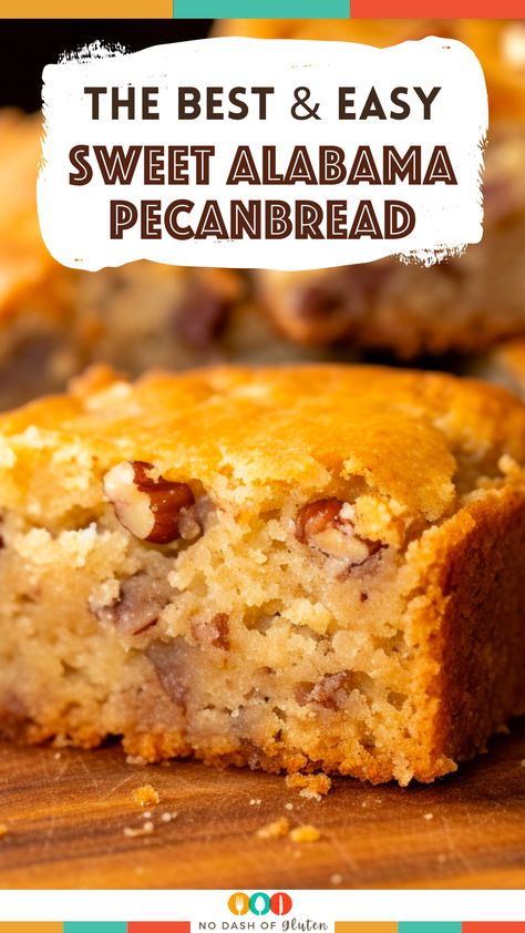 Savor the taste of the South with Sweet Alabama Pecanbread! This easy recipe combines pecans, brown sugar, and vanilla for a delicious treat. Ideal for family desserts or cozy snacks, it's a southern classic. Click to save and enjoy this delightful Pecanbread experience at home! Cozy Snacks, Alabama Pecanbread, Pecan Bread Recipe, Pecan Desserts, Family Desserts, Pecan Recipes, Bread Recipes Sweet, Dessert Bread, Breakfast Breads