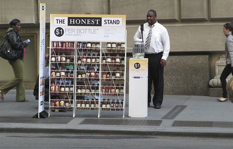 Honest Tea "The Honest Store" - WNW Honor System, Social Experiment, Honest Tea, Clear Box, Hidden Camera, American Cities, Human Behavior, A Sign, The Search