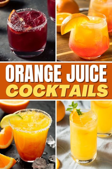 Orange Juice Alcoholic Drinks, Orange Alcoholic Drinks, Cocktails Non Alcoholic, Super Bowl Drinks, Fruit Juice Cocktails, Orange Juice Cocktails, Orange Juice And Vodka, Healthy Orange Chicken, Orange Juice Drinks