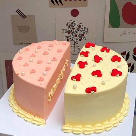 Cake Stall, Beautiful Cake Designs, Funny Birthday Cakes, Simple Cake Designs, Mini Cakes Birthday, Creative Birthday Cakes, Simple Birthday Cake, Cake Decorating Designs, Pretty Birthday Cakes