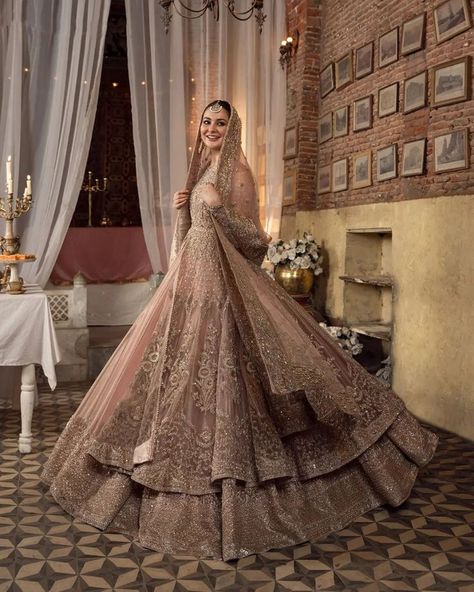 Bridal Pishwas, Faiza Saqlain, Tissue Fabric, Pakistani Bridal Dress, Nikah Dress, Red Bridal Dress, Walima Dress, Nikkah Dress, Latest Bridal Dresses