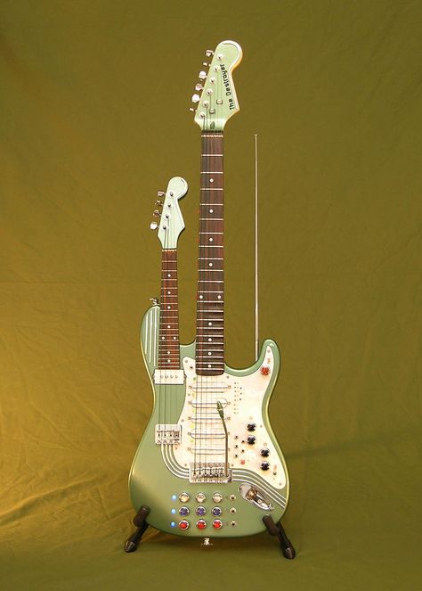 Music Machine, The Destroyer, Unique Guitars, Guitar Gear, Classic Guitar, Guitar Art, Custom Guitars, Guitar Design, Music Guitar