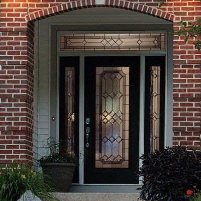 Glass front door ideas