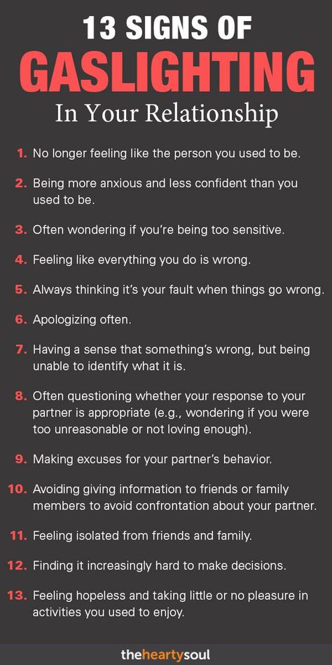 Gaslighting Signs, Narcissistic Behavior, Relationship Help, Toxic Relationships, Emotional Health, Relationship Tips, Healthy Relationships, The Words, Relationship Advice