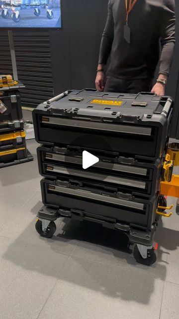 DATA - More than power tools on Instagram: "Brand new Dewalt XL Storage Coming Soon 😮‍💨 #dewalttools" Dewalt Tool Storage, Dewalt Storage, Dewalt Tough System, Power Tool Storage, Tool Room, Instagram Brand, Dewalt Tools, Dewalt Power Tools, Tool Storage