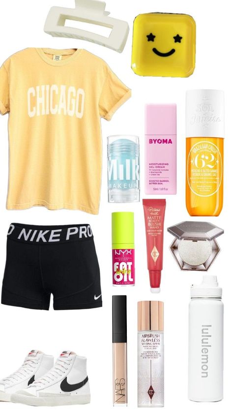 #Ootd #preppy #fit Nike Pros, Ootd Preppy, Preppy Ootd, Gel Cream, Setting Spray, Better Skin, Skin Makeup, Blush, Spray