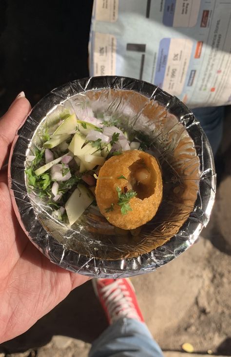 Paani Puri Snap, Ananya Core, Paani Puri, Gol Gappa, Pani Puri, Desi Food, Snap Food, Food Snapchat, You Call