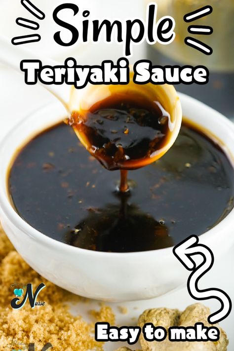 ### Short Pin DescriptionrnrnElevate your meals with this quick and easy homemade teriyaki sauce recipe! Perfect for glazing, marinating, and dipping, this versatile sauce brings a deliciously rich and savory flavor to any dish. Ready in minutes! #TeriyakiSauce #HomemadeSauce #EasyRecipes Terriaki Sauce, Simple Teriyaki Sauce, Easy Teriyaki Sauce, Easy Teriyaki Sauce Recipe, Make Teriyaki Sauce, Teriyaki Sauce Recipe, Chicken Burgers Recipe, Teriyaki Marinade, Teriyaki Glaze