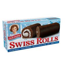 Little Debbie Swiss Cake Rolls, 12 ct, 13.31 oz - Walmart.com Ladybug Cake Pops, Little Debbie Snack Cakes, Swiss Cake, Debbie Snacks, Red Birthday Cakes, Chocolate Roll Cake, Swiss Rolls, Ladybug Cake, Inside Cake