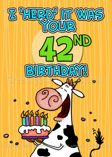 I ’herd’ it was your birthday - 42 years old card #Ad , #AD, #birthday, #herd, #rsquo, #card Happy Birthday Written, Zoo Animals Photos, Holiday Flyer Design, Old Birthday Cards, Creative Birthday Cards, Birthday Card Template, 29 Years Old, 28 Years Old, Happy B Day