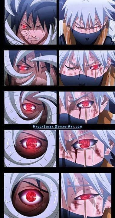 Tato Naruto, Boruto Kakashi, Kakashi Sharingan, Photo Manga, Naruto Eyes, Animes Memes, Kakashi And Obito, Naruto Sharingan, Mangekyou Sharingan