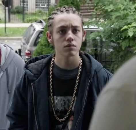 Carl From Shameless, Carl Gallagher Braids, Shameless Aesthetic, Carl Shameless, Ethan Cutkosky, No One Likes Me, Carl Gallagher, Aesthetic Gifs, Aesthetics Quote