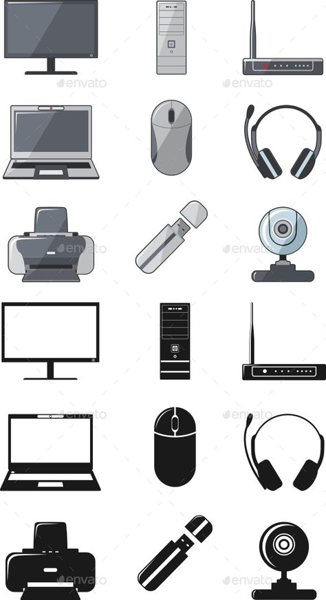 System Unit Computer Drawing, Ict Logo, Homemade Garden Decorations, English Worksheets For Kindergarten, Computer Drawing, Computer Vector, Uninterruptible Power Supply, Business Vector Illustration, Digital Computer