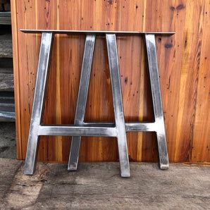 A Frame Table, Pipe Leg Table, Industrial Legs, Industrial Table Legs, Steel Table Legs, Welding Table, Metal Table Base, Coffee Table Legs, Dining Table Bases