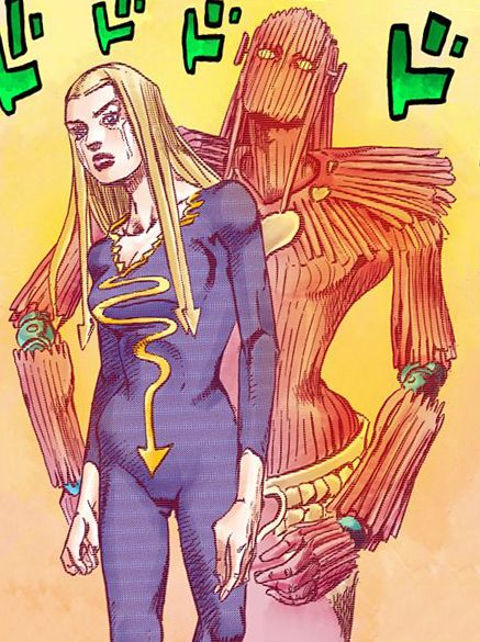 Walking Heart (ウォーキング・ハート, Wōkingu Hāto) is the Stand of Hato Higashikata, featured in the 8th part of JoJo's Bizarre Adventure , JoJolion. This humanoid Stand elongates Hato's heels, turning them into deadly weapons. Hato Higashikata, Jojo Stands, Hirohiko Araki, Jojo Art, Stand Ideas, Jojo Reference, Story Arc, Jojo Bizzare Adventure, The Stand