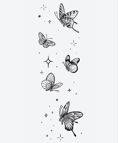 Butterflies In Flight Tattoo, Floating Butterfly Tattoo, Butterfly Space Tattoo, Butterfly In Flight Tattoo, Fading Butterfly Tattoo, Flying Butterflies Tattoo, Butterfly Flying Tattoo, Flying Butterfly Tattoo, Tattoo Claims