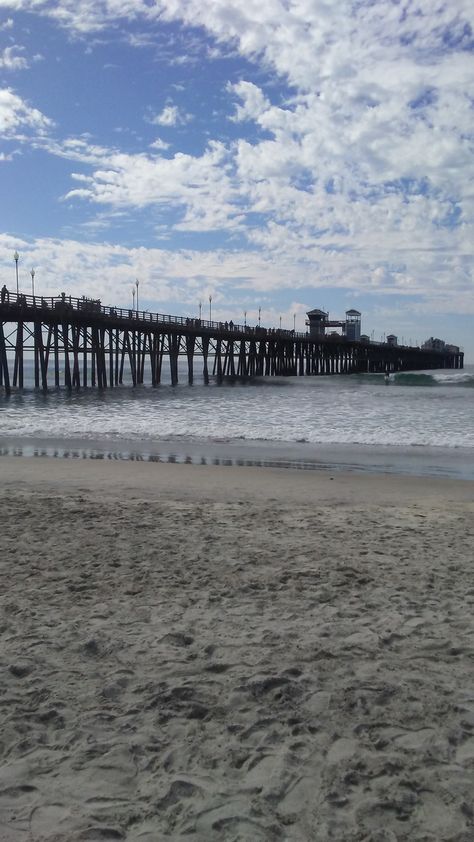 Oceanside Pier #Oceanside #animalkingdom Cali Aesthetic, Oceanside Pier, Oceanside Beach, California Beach, Loving Memory, Live Long, Fort Lauderdale, Animal Kingdom, Cali