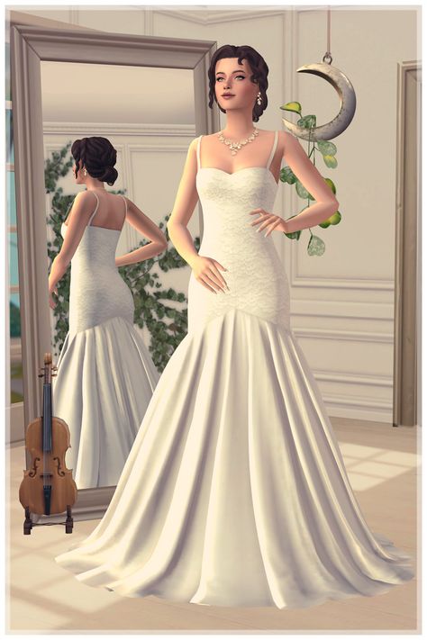 I am obsessed with wedding fashion... so, because literally no one asked for it, here’s a lookbook series for other wedding... Sims Cc Wedding Dress Patreon, Sims 4 Cc Maxis Match Wedding Dress Patreon, Sims 4 Mm Wedding Dress, Sims 4 Vail, Sims 4 Celebrity Clothes, Sims 4 Bridal Shower Cc, Sims 4 Haute Couture Cc, Sims 4 Prom Dress Cc Maxis Match, The Sims 4 Mods Dress